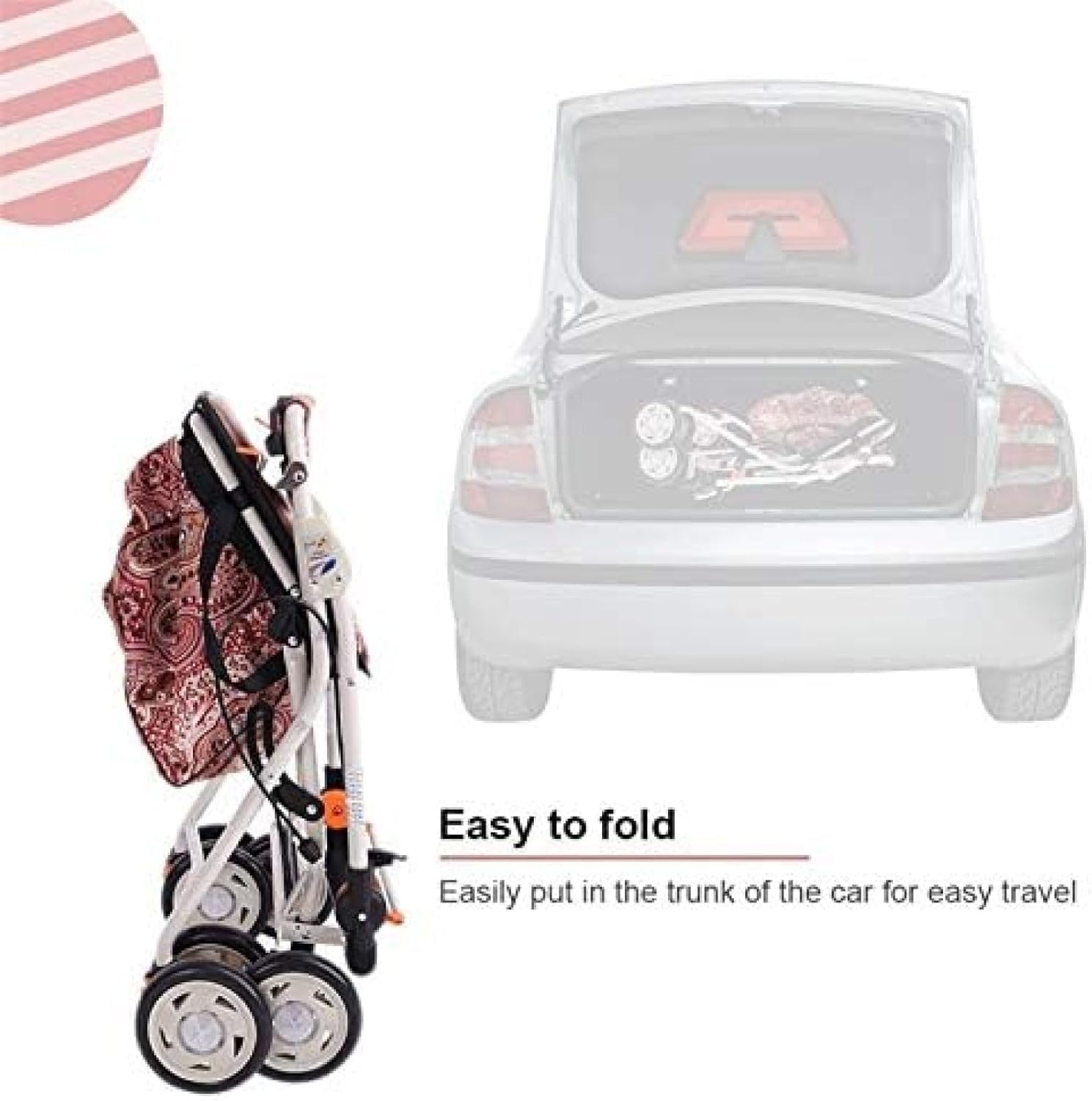 Andador plegable con asiento, ligero, altura ajustable, asiento acolchado, cesta de transporte, frenos bloqueables, fácil almacenamiento y transporte