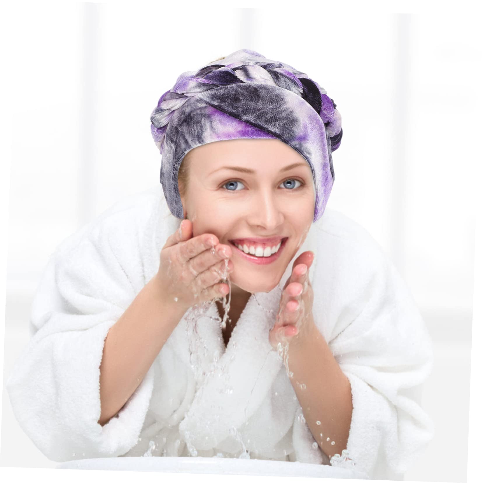 4 Toallas Suaves para Secar El Cabello Ideales para Mujeres para Todo Tipo De Cabello.