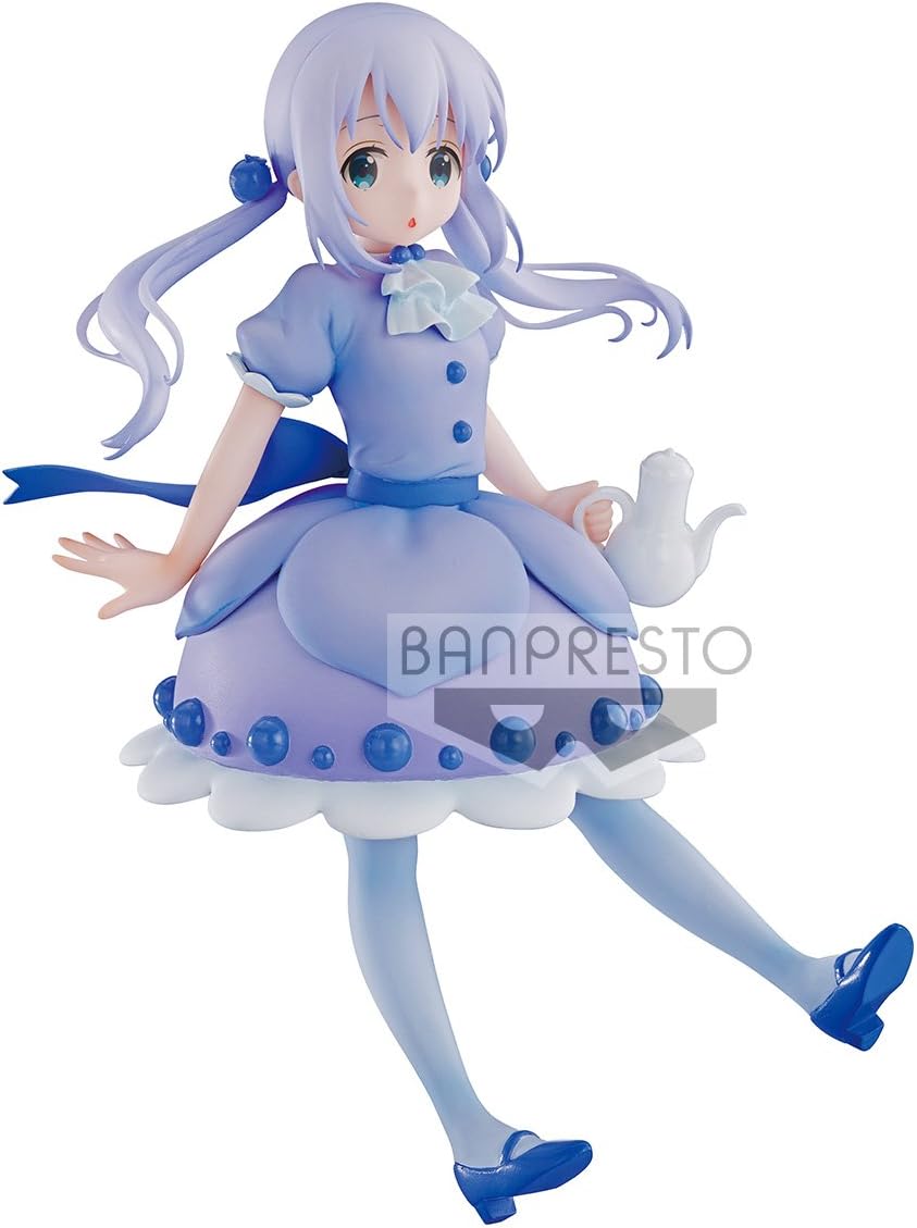 Amazon.com: Banpresto is The Order a Rabbit?? Chino Figure, Blue : Toys ...