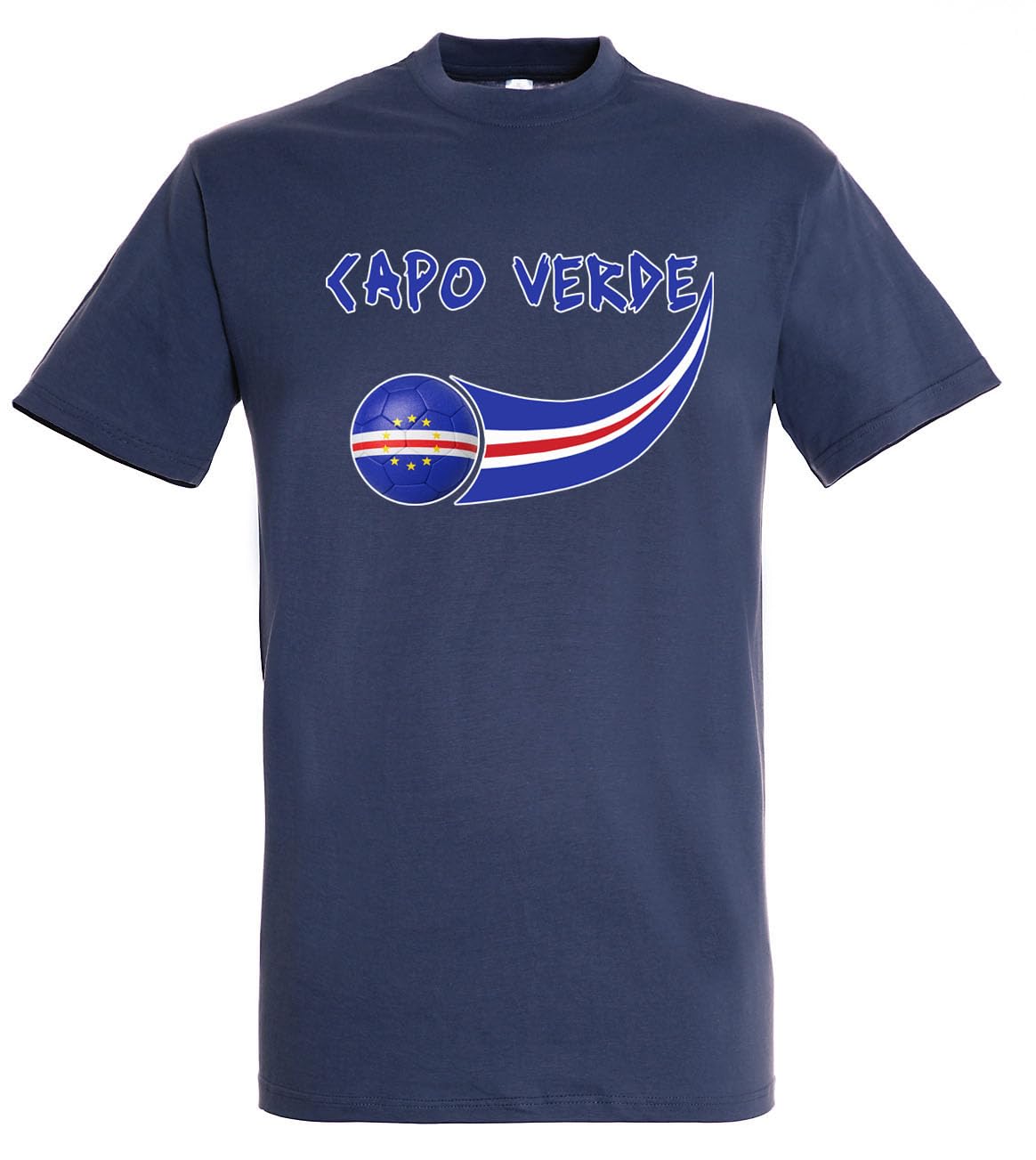 Supportershop Adult Navy Football T-Shirt Cap Vert S