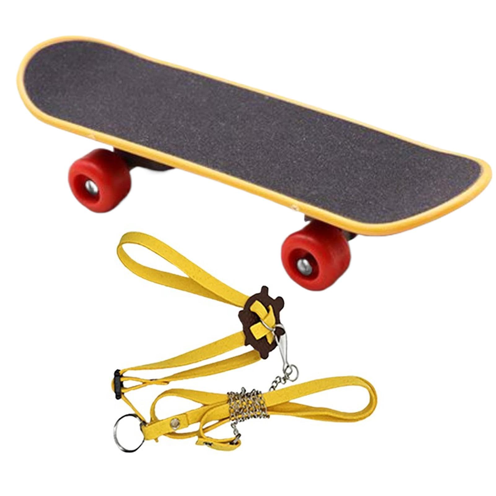 Ensemble De Cordes Harnais Pour Tortue | Skateboard Portable Pour Tortue Véritable | Jouet D'entraînement Pour La Tortue | Harnais D'entraînement Pratique Et Corde à Roulettes Pour Petits Animaux De