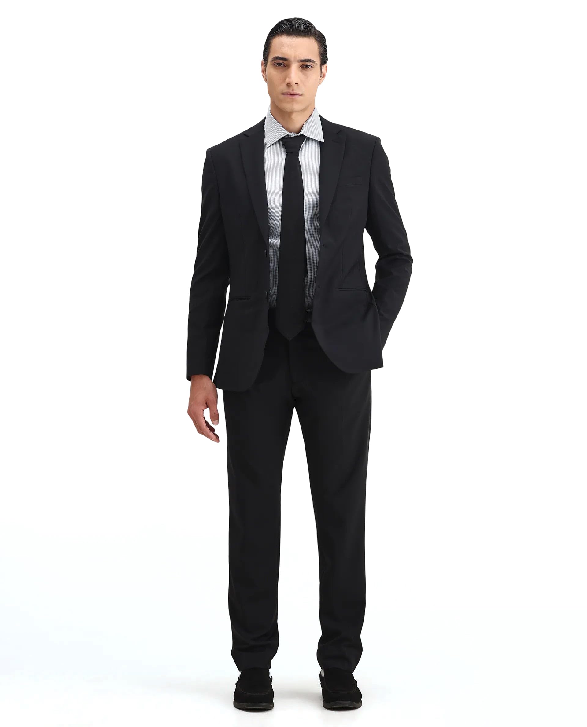 rare rabbit Slim fit Plain Suits-picture-39