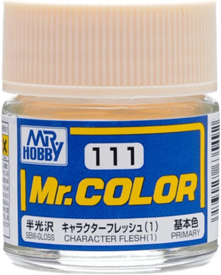 C111 Semi Gloss Character Flesh (1) 10ml, GSI Mr. Color
