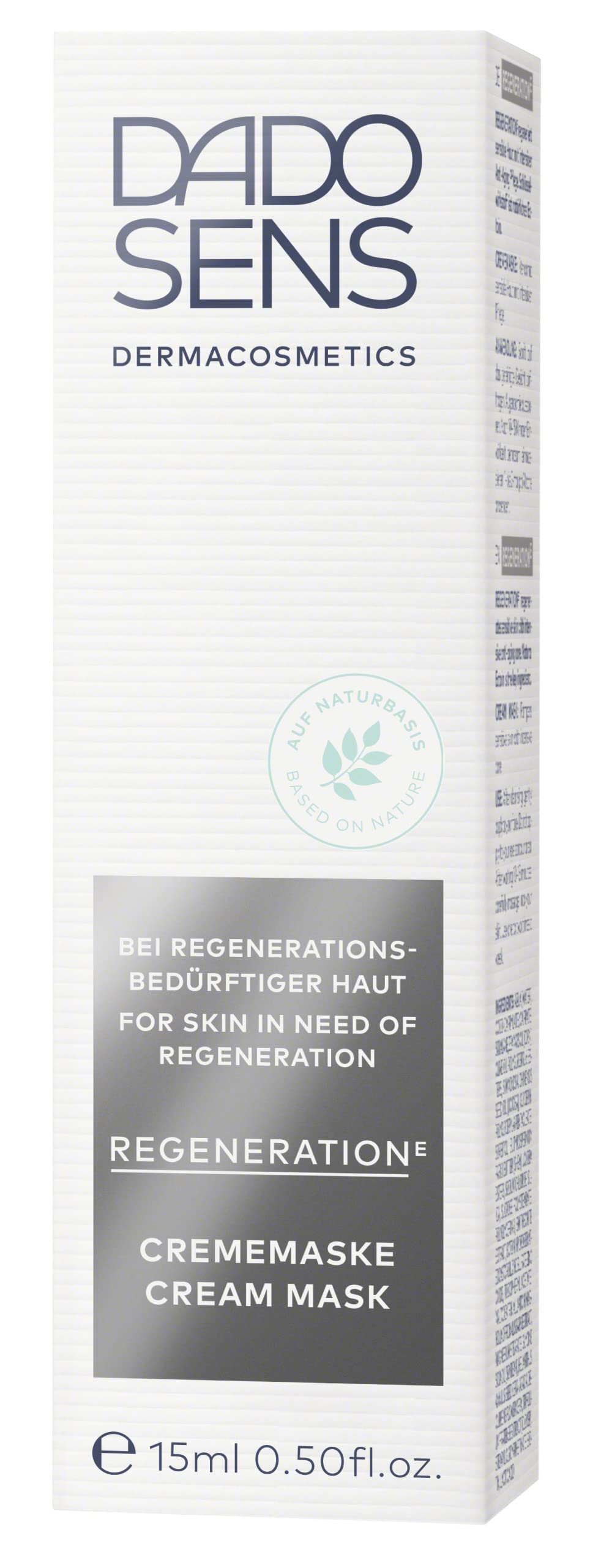 Dado Sens Regeneration Cream Mask 50ML, White, 50 ml (Pack of 1) - Image 2