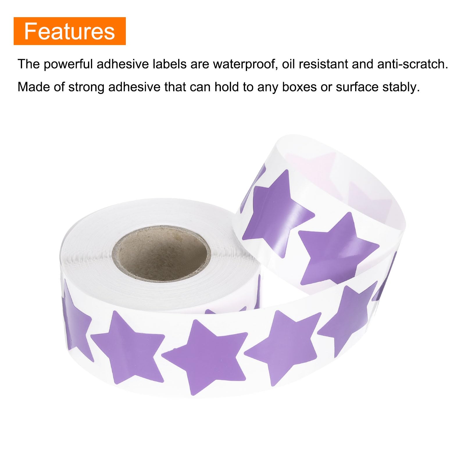 Lot De 500 Autocollants En Forme D'étoile De Colle