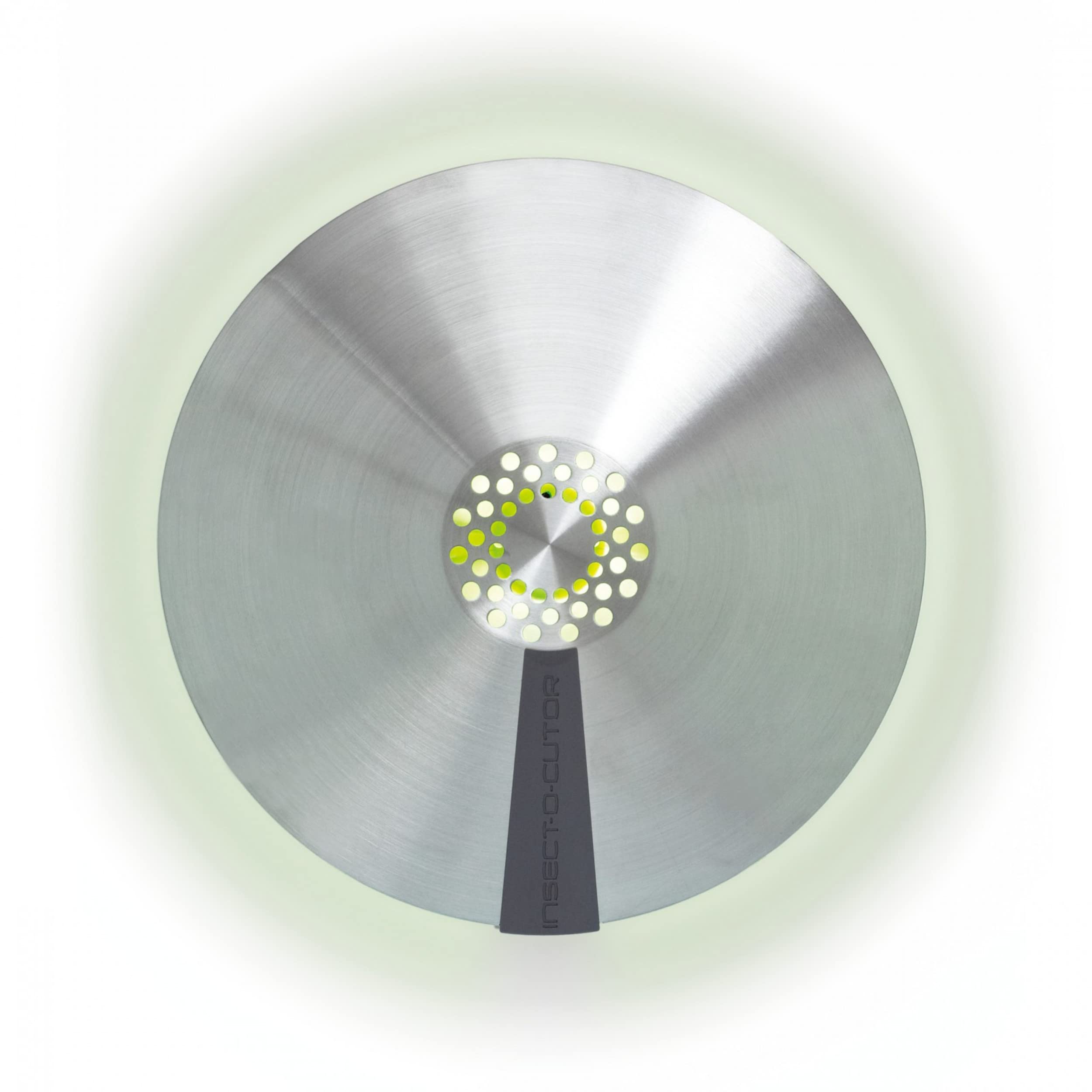 Trampa para insectos decorativa con lámina adhesiva Aura Plata 22 W hasta 40 m²