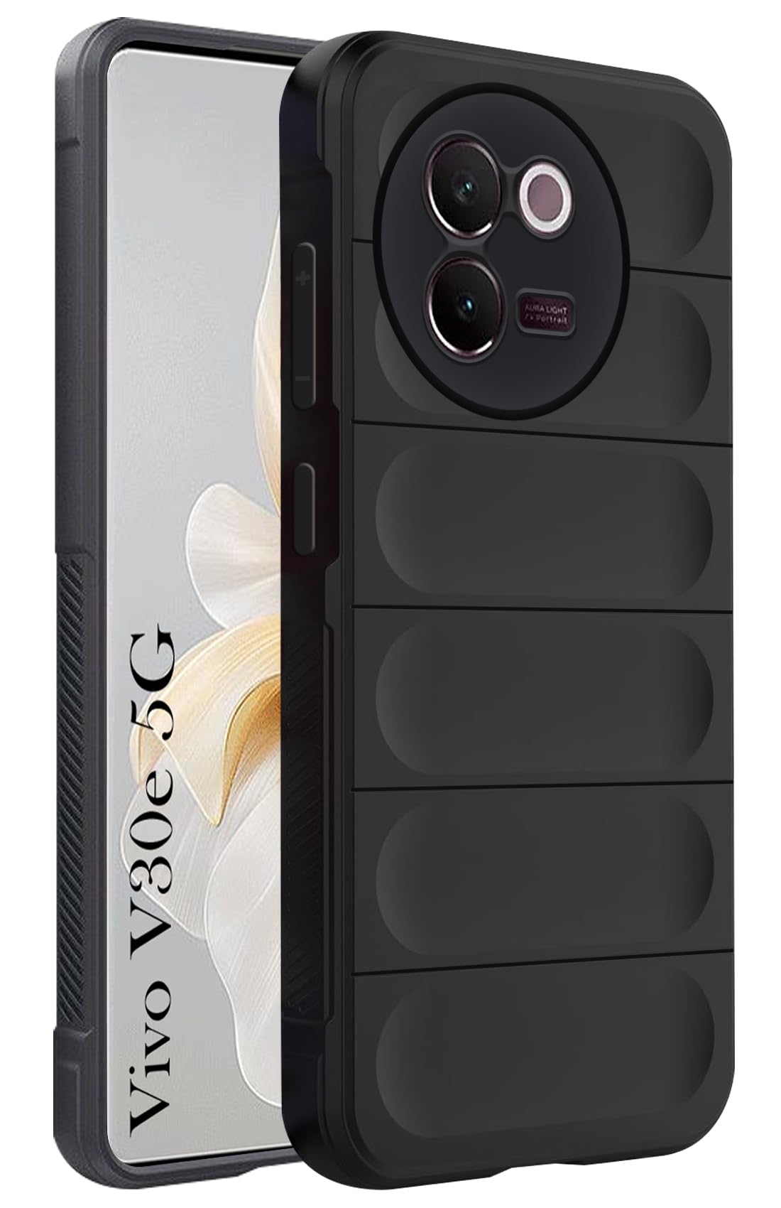 Jkobi Back Cover Case for Vivo V30e 5G (Matte Liquid Silicone | Micro-Fiber Cloth Inside | Camera Protection | Shockproof | Black) (B0D4HJMCFT) Amazon Price History, Amazon Price Tracker