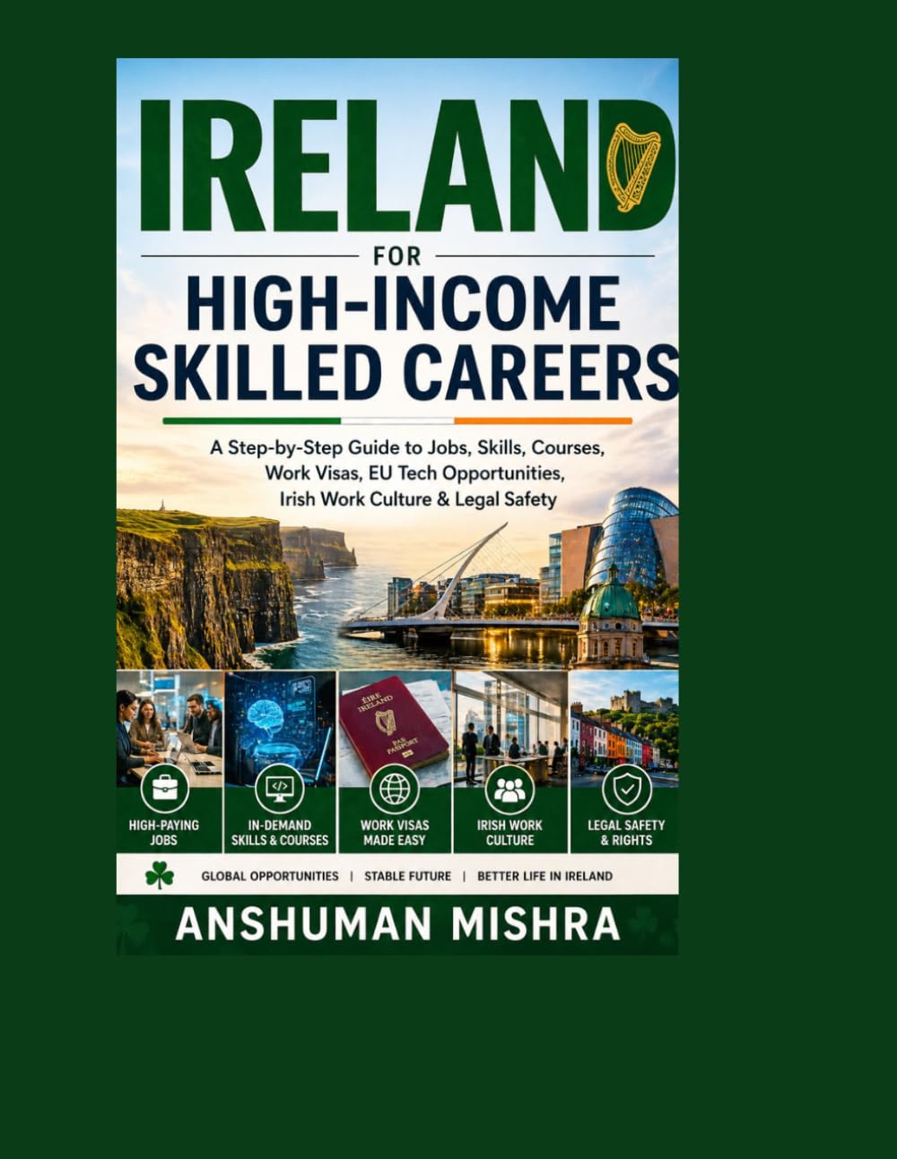 Ireland for High-Income Skilled Careers: A Step-by-Step Guide to Jobs, Skills, Courses, Work Visas, EU Tech Opportunities, Irish Work Culture & Legal Safety