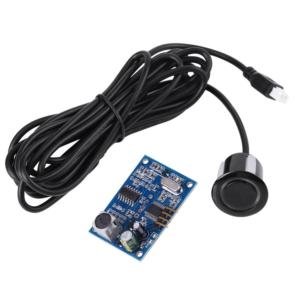 Fafeicy 5V Ultrasonic Distance Detector Ultrasonic Distance Measuring Board Ranging Module With Water-Resistant Sensor