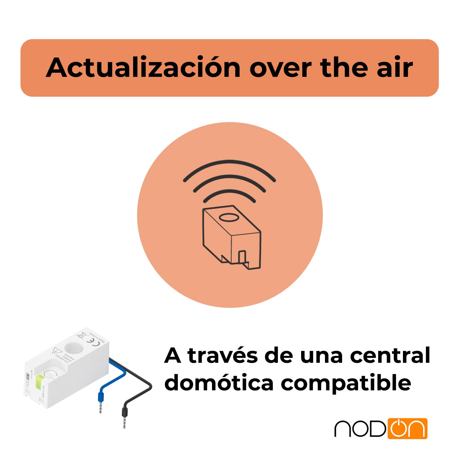 NodOn - Zigbee 3.0 Medidor de energía inteligente - Monitorización del consumo y la producción de electricidad - Compatible con sistemas domóticos como Home Assistant, Jeedom, Zigbee2MQTT y ZHA