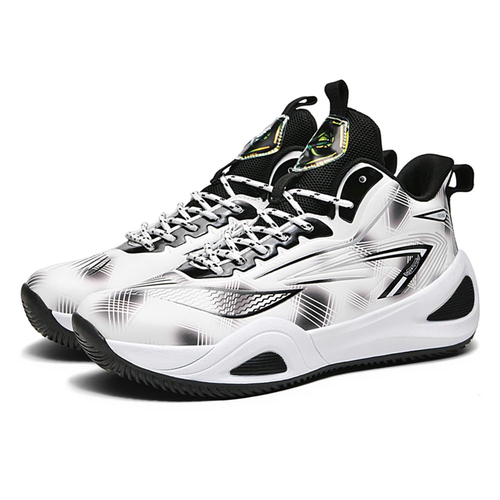 Basketballschuhe Herren Damen Mode Sportschuhe Walkingschuhe Leicht Sneaker rutschfest Verschleißfest glattem Mesh-Oberfläche Trainingsschuhe Gr. 36-45