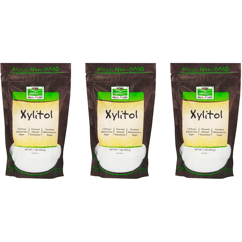 NOW Foods Xylitol, 100% Pure, 454g
