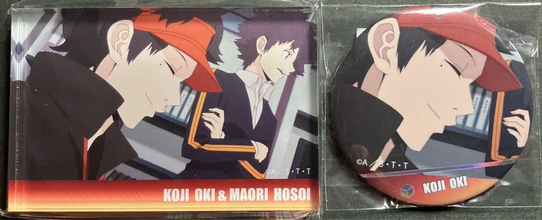 ワートリ バレンタイン ハート 缶バッジ 隠岐 ワートリ バレンタイン