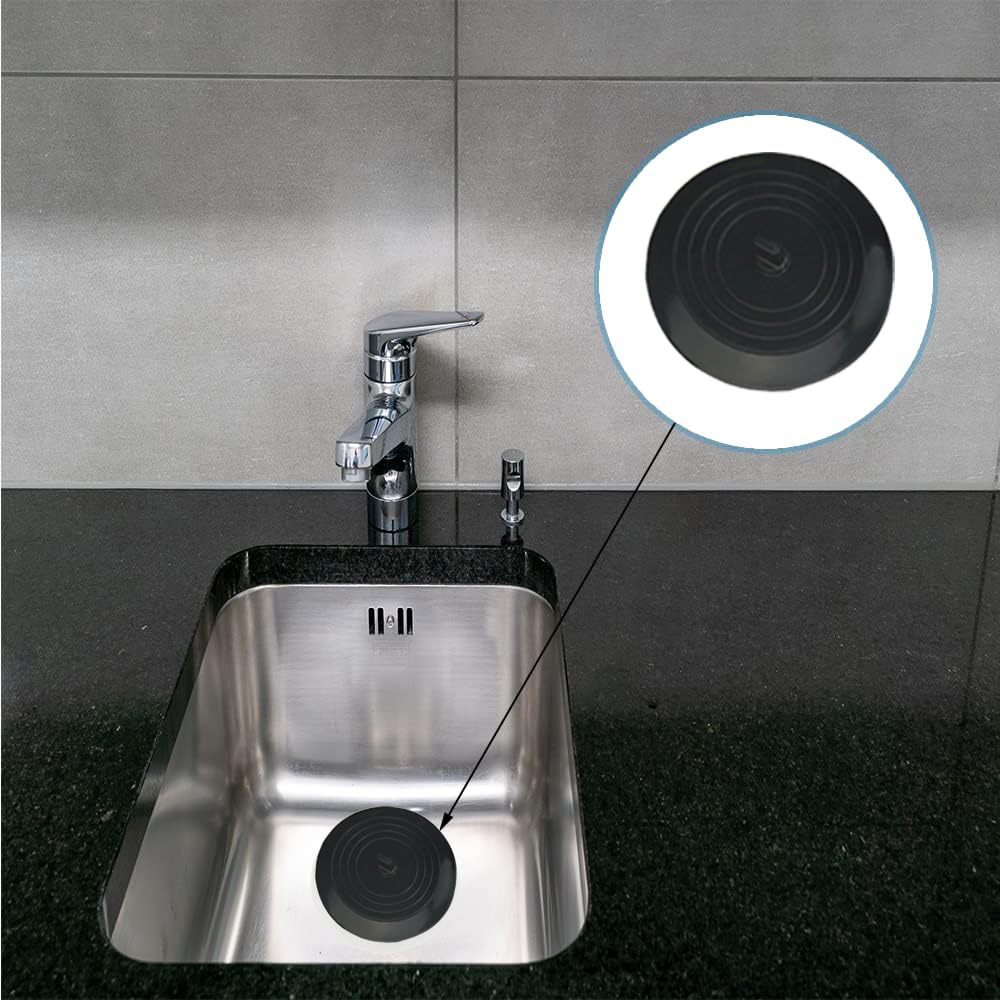 Tappi Di Scarico In Silicone Universali - 3 Pezzi Per Vasca, Lavandino E Doccia, Adesivo A Ventosa - Foto 3