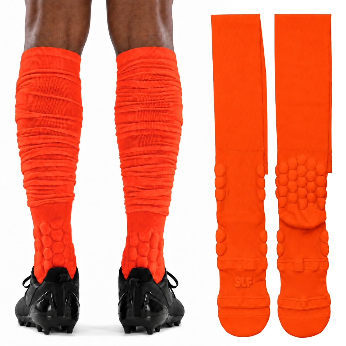 SLEEFS Padded Football Socks for Anti-Blister and Cleat-Ready Fit
