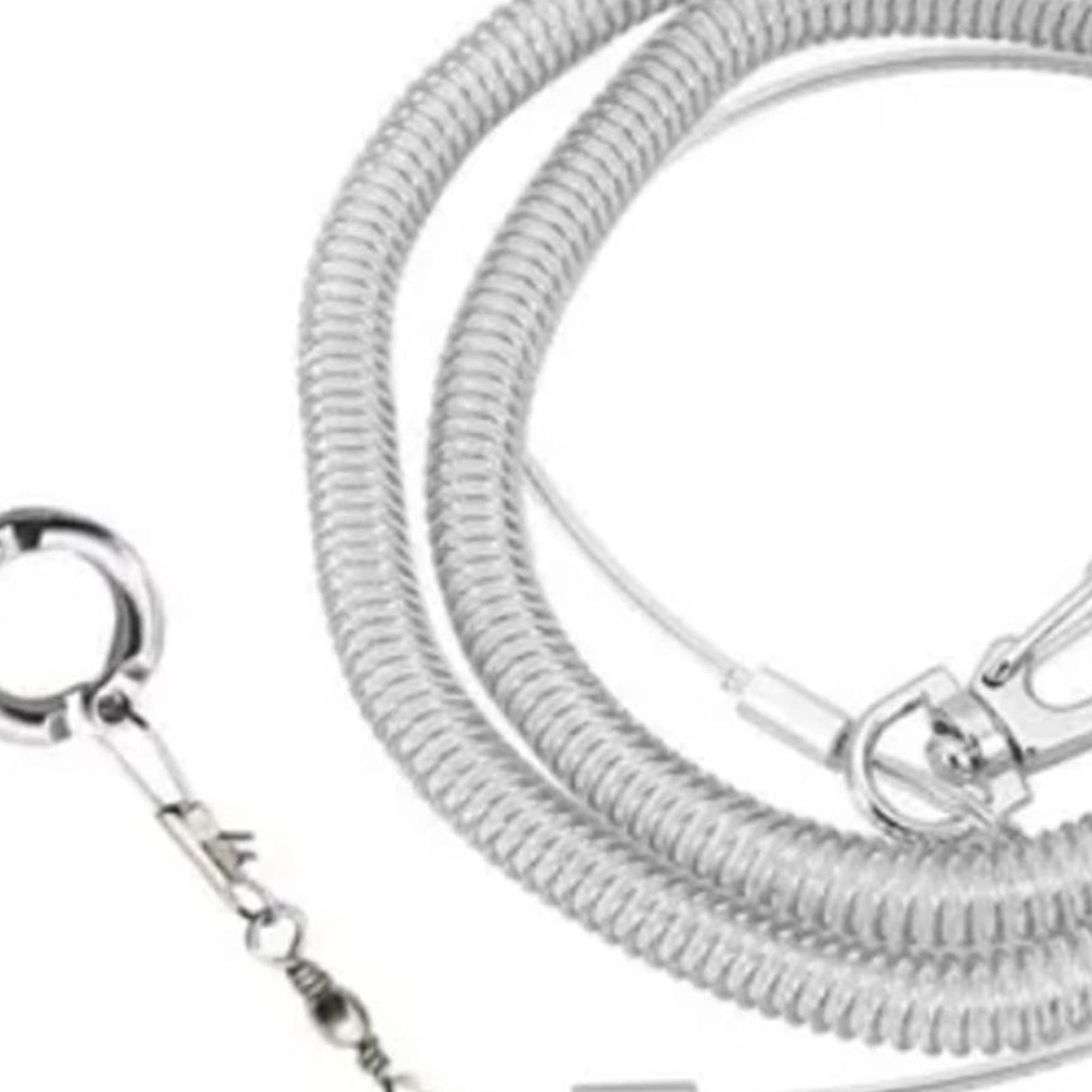 Corda Volante per Pappagalli, Guinzaglio Leggero Anti- per Uccelli per Allenamento all'Aperto, Corda Elastica Resistente da 19,7 Piedi per Pappagalli, Ara, Cacatua