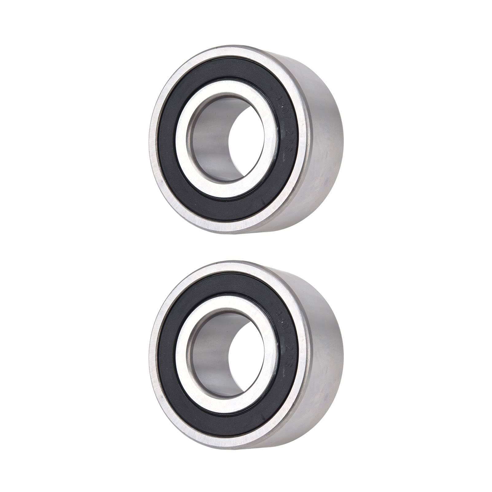Rodamiento de bolas de doble hilera 3307-2RS eficiente para reductores, 2 uds 7