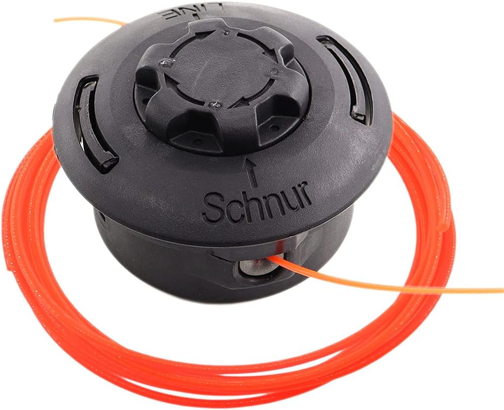 MCHNIC Strimmer Trimmer Head for Stihl Autocut C25-2 FS44 FS55 FS56 FS66 FS70 FS74 FS76 FS80 FS85 FS90 FS96 FS100 FS110 FS120 FS130 FS200 KM55 55R 56R KM90R 94R 110R KM130R Brushcutter # 4002 710 2137