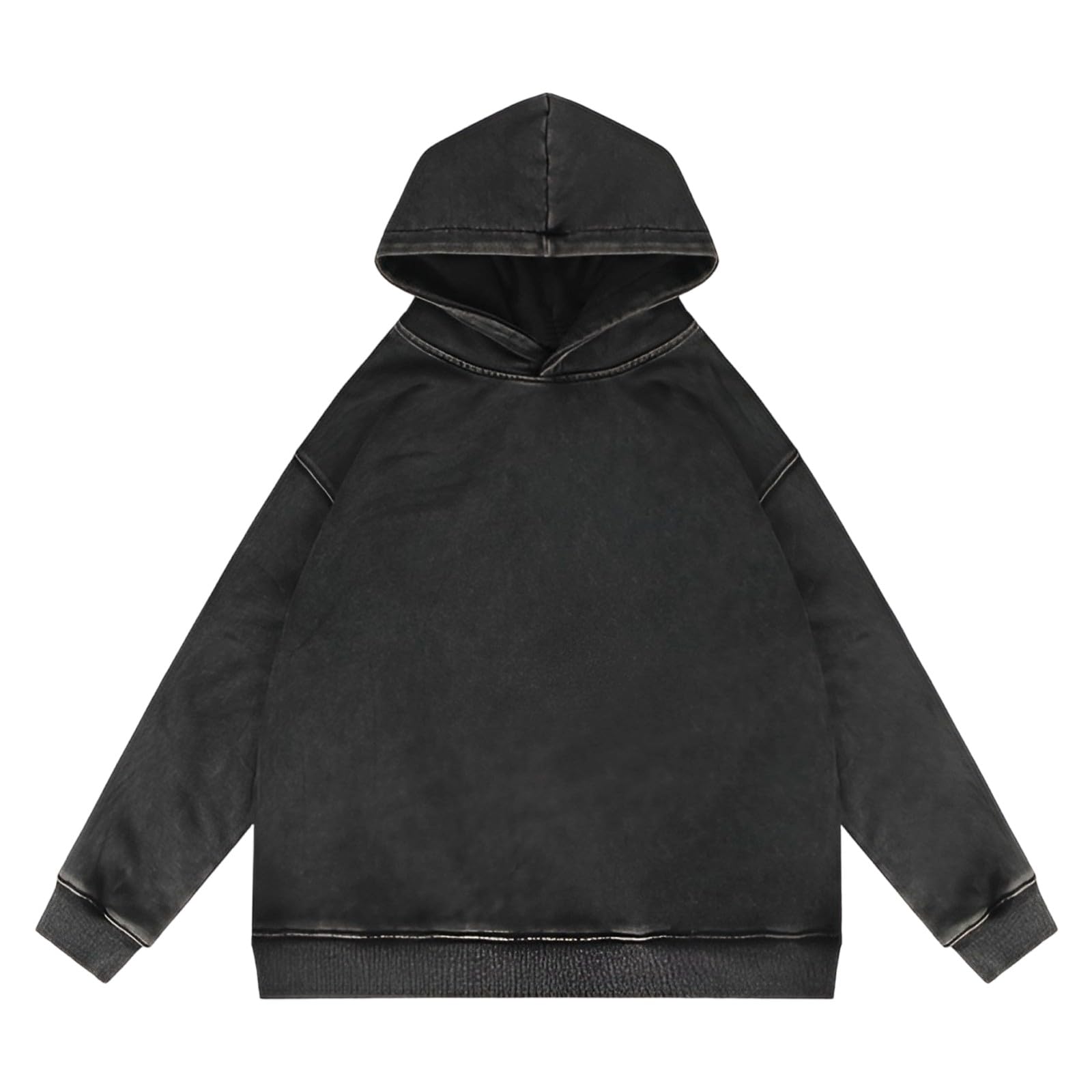 Generico Felpe con Cappuccio Morbide per Bambini Tasche Laterali Maglie Maniche Lunghe Scollo Rotondo Casual Outdoor attività 3-14 Anni