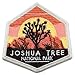 Joshua Tree Sunset Patch National Park Travel Embroidered Iron On