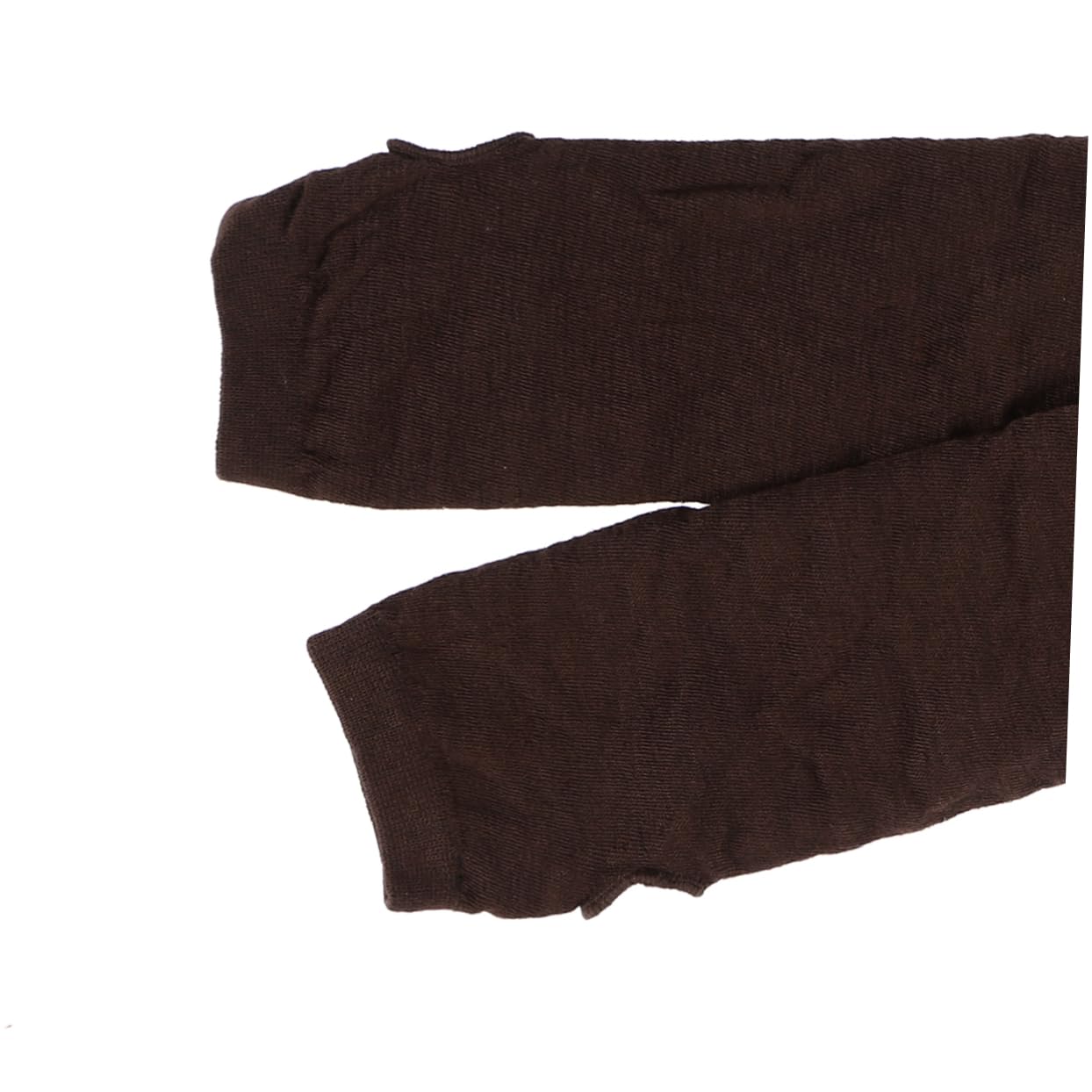 Healeved Long Gloves Warmers Length Gloves Party Sleeve Work Covers Women Arm Warmers Sleeves Woman Thumb Knit Hole Arm Fingerless Winter Fingerless Mittens Valentine' Day present Coffee