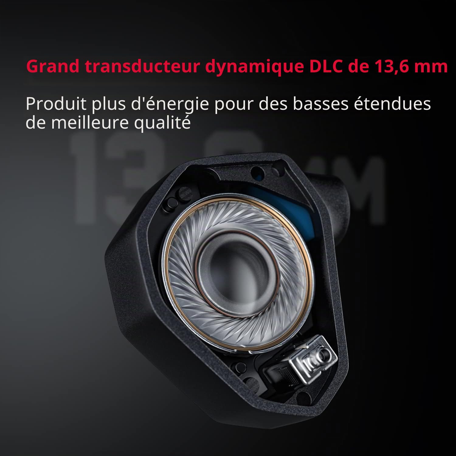 FIIO FH7S Écouteurs Intra-Auriculaires Haute Performance 1DD+4BA Technologie Hybride IEM Écouteurs avec Prise 3,5/4,4 mm