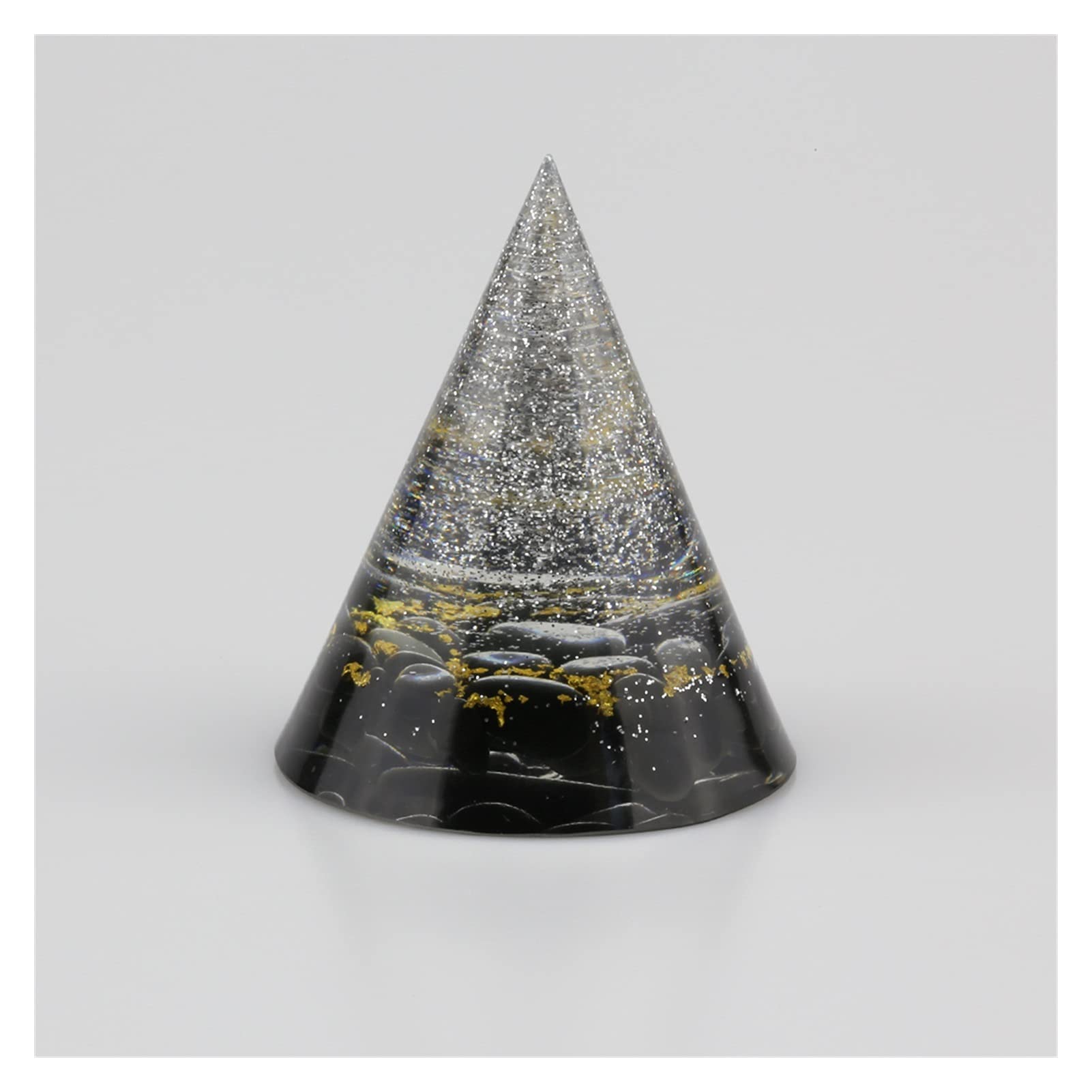 Bijoux Onyx Reiki en Cristal Naturel Rugueux pour Séance de Méditation Maison