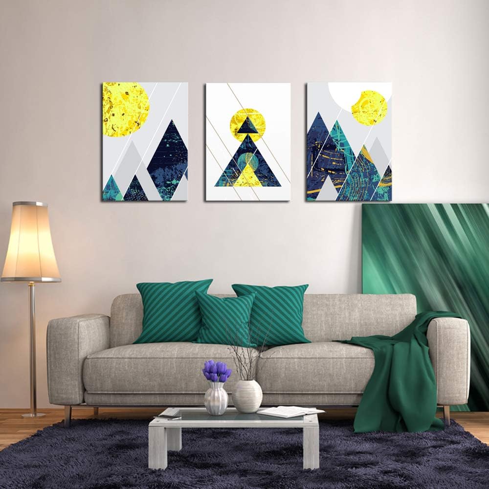 DZL Art A73334 Nordic Abstract Contrast Line Geometric