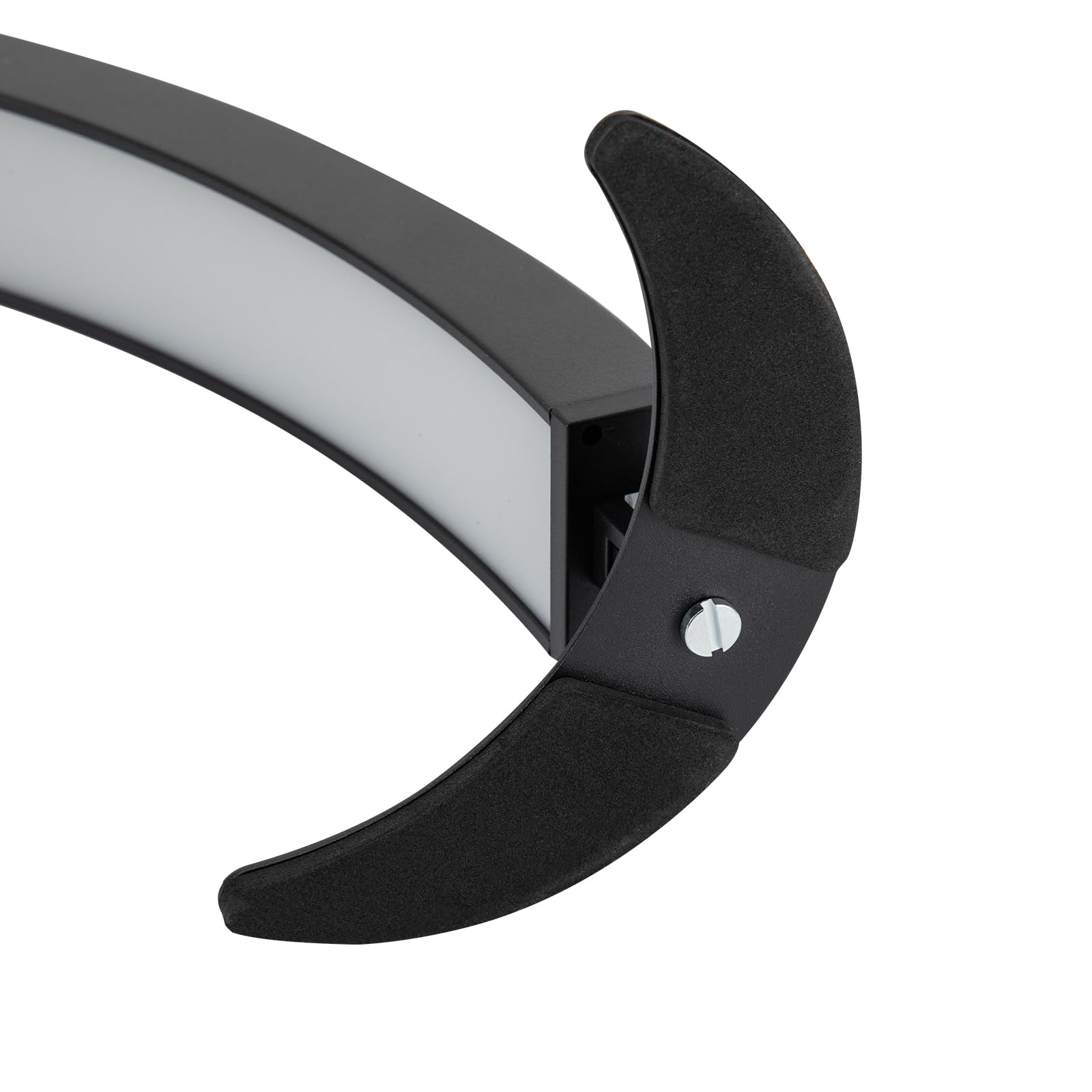 Crescent Moon Nail Desk Lamp, lampa na stół z paznokciami, półksiężyc, lampa do manicure, stołowa lampa kosmetyczna, 3 tryby jasności, 3200-5600 K, ściemniana lampa biurkowa z pilotem