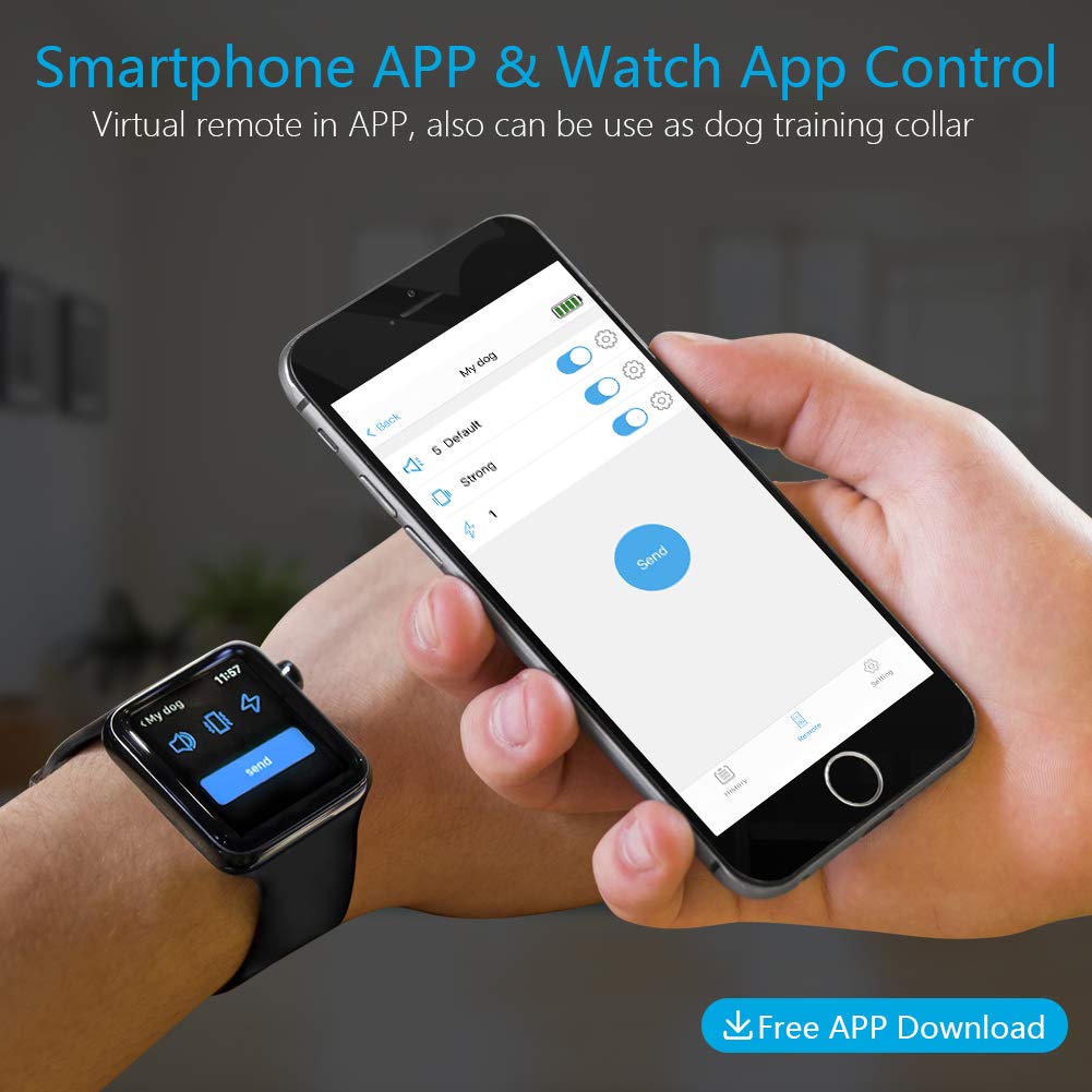 bark collar with app