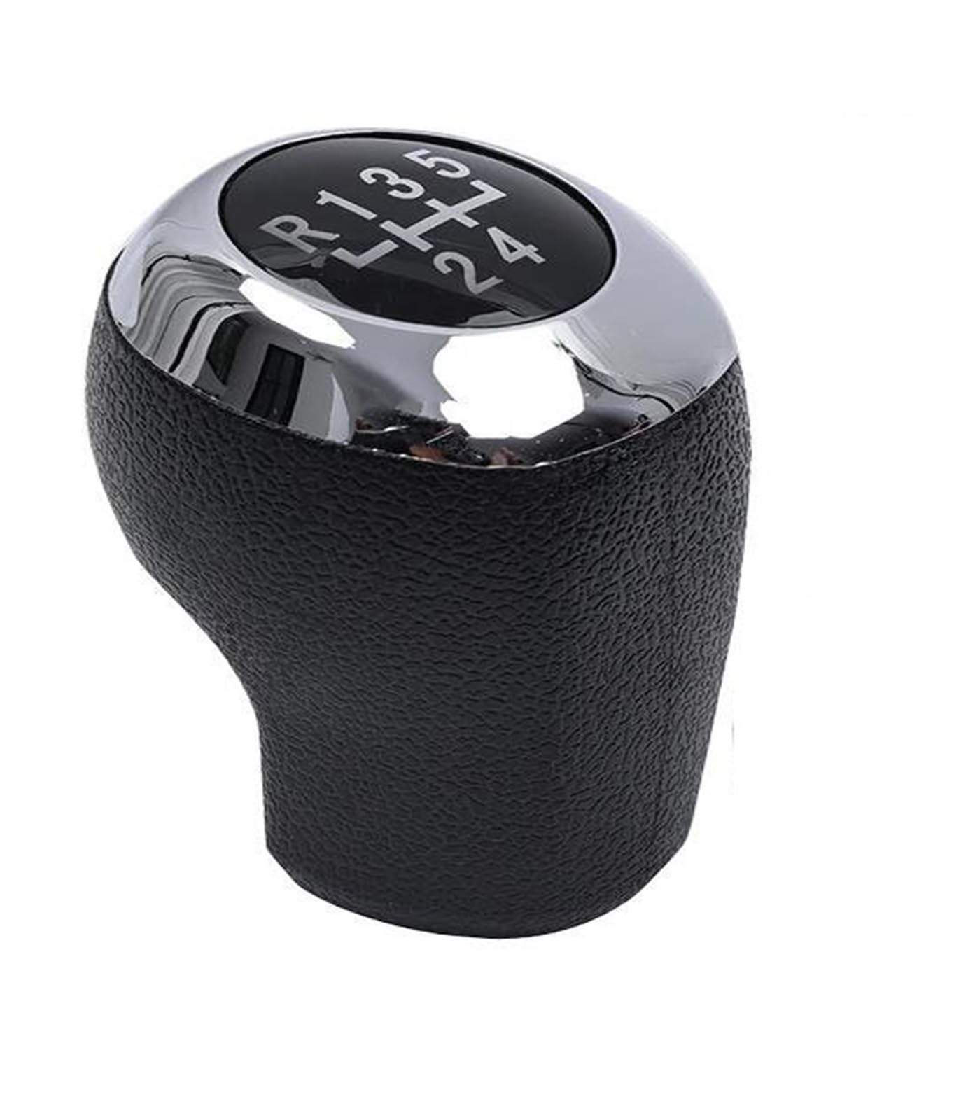 Zncojl Brightsilver Car Gear Stick Knob For Hyundai For Accent For Solaris I30 Car 5/6 Speed Gear Shift Stick Knob No Modification Required(,For 5 Speed)