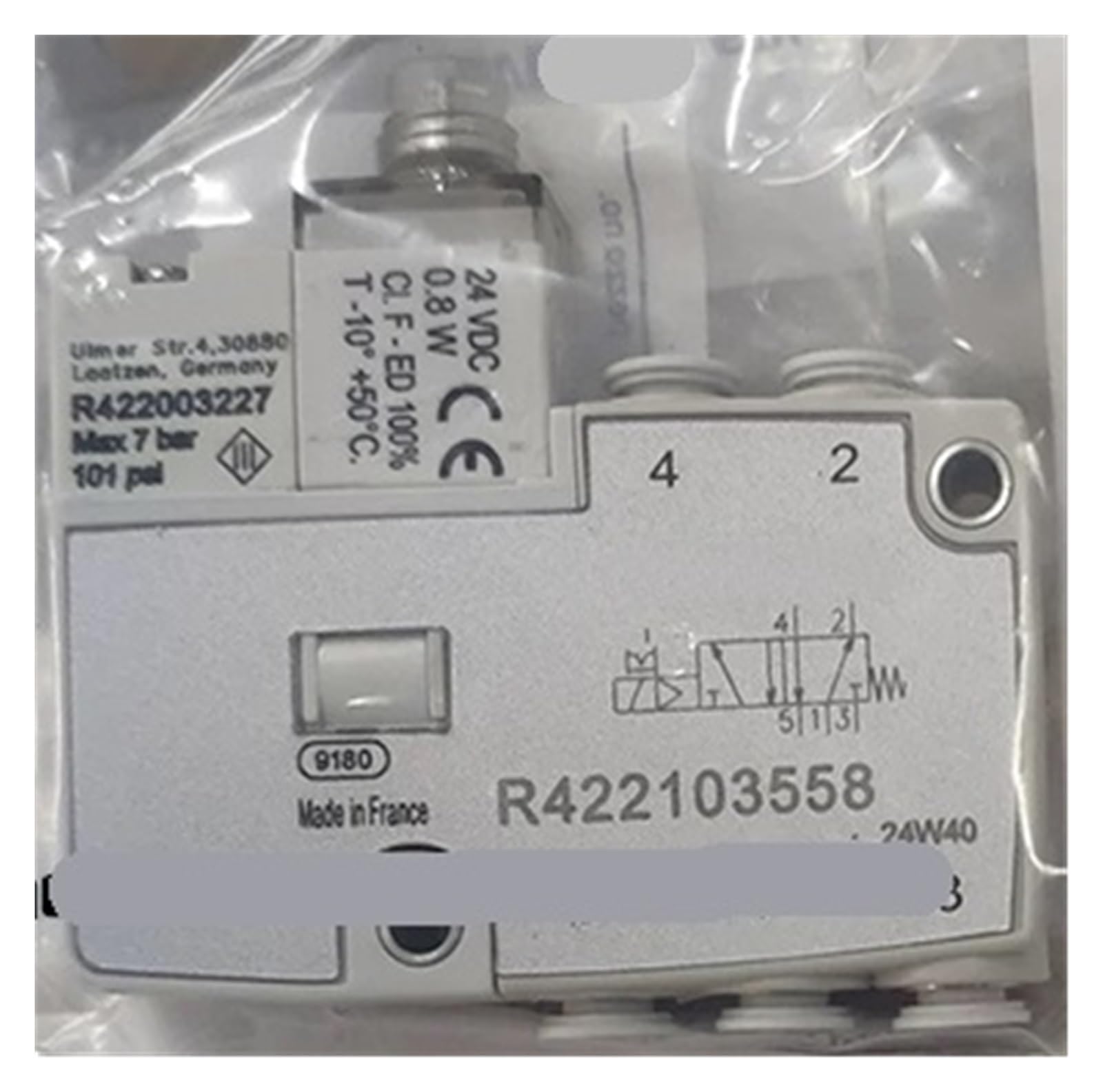 CXDFRSER R422103558 2-Position 5-Way DC24V Directional Control Valve
