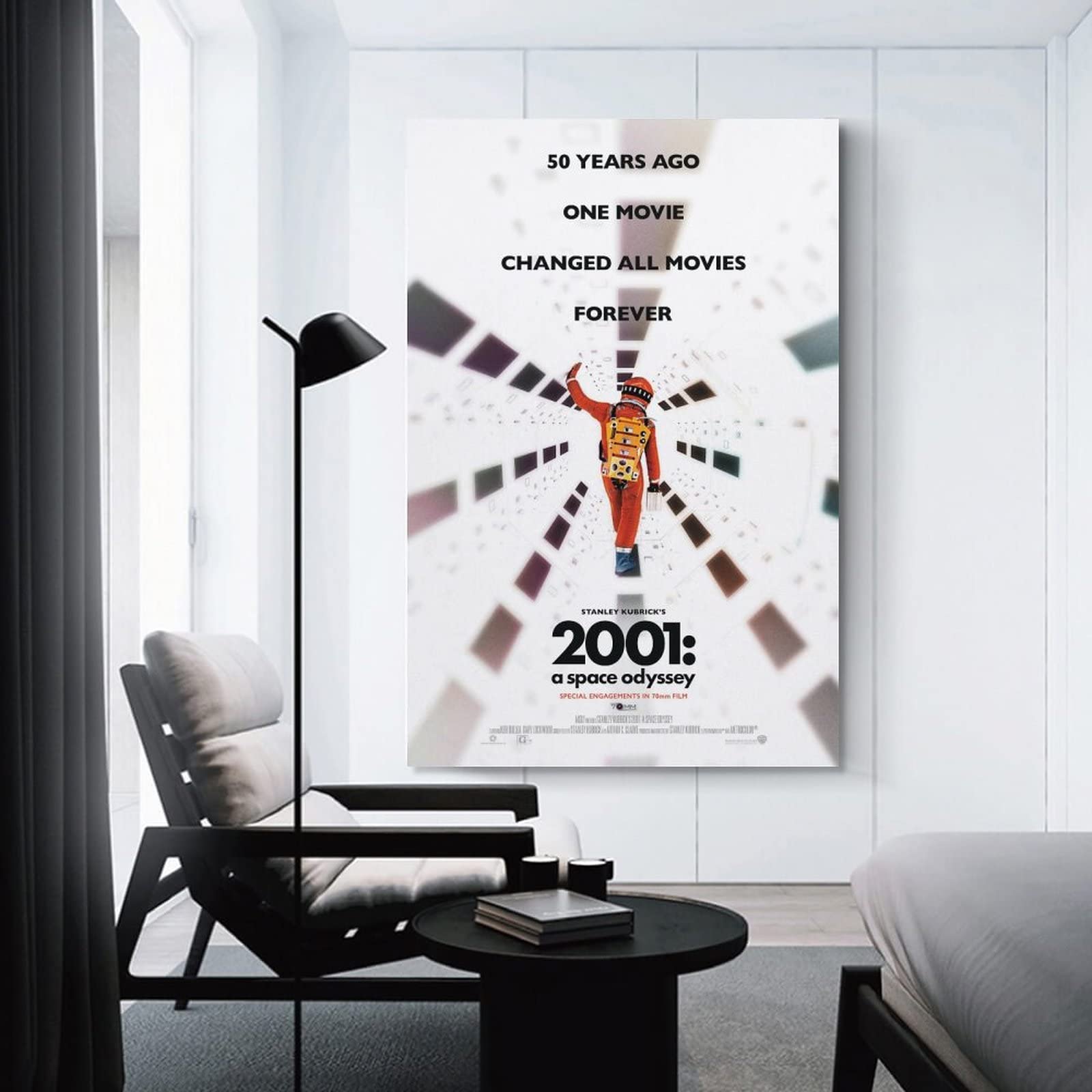 Amazon.co.jp: 2001年：宇宙の旅の映画ポスター プリント キャンバス