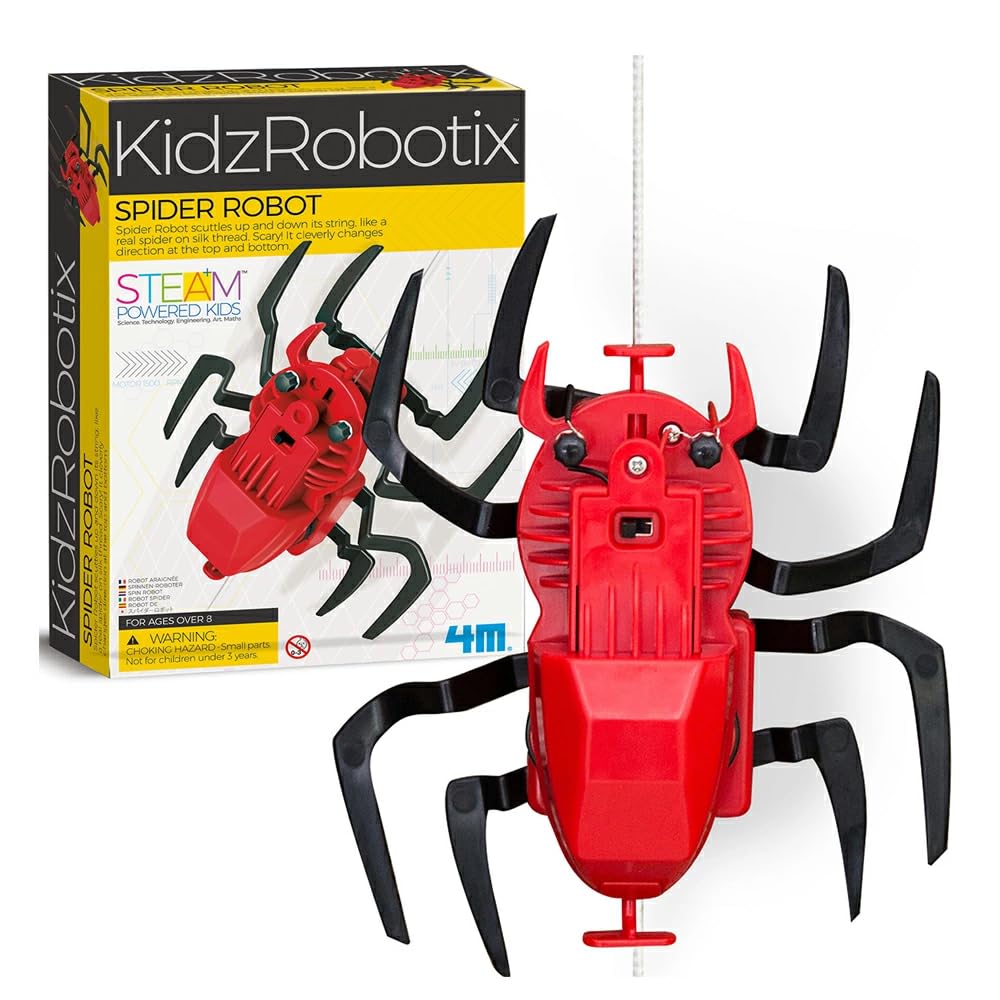 蜘蛛型ロボットキット＋RaspberryPi4 ModelBセット Amazon | ［4M］ スパイダーロボット ロボット工学 おもちゃ 自由研究