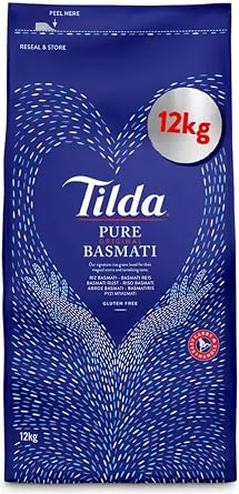 Tilda Pure Basmati Rice, 12kg