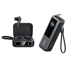Anker Soundcore P41i Laptop Power Bank 25 000mAh Portable Charger with Triple 100W USB-C Ports Built-in and Retractable