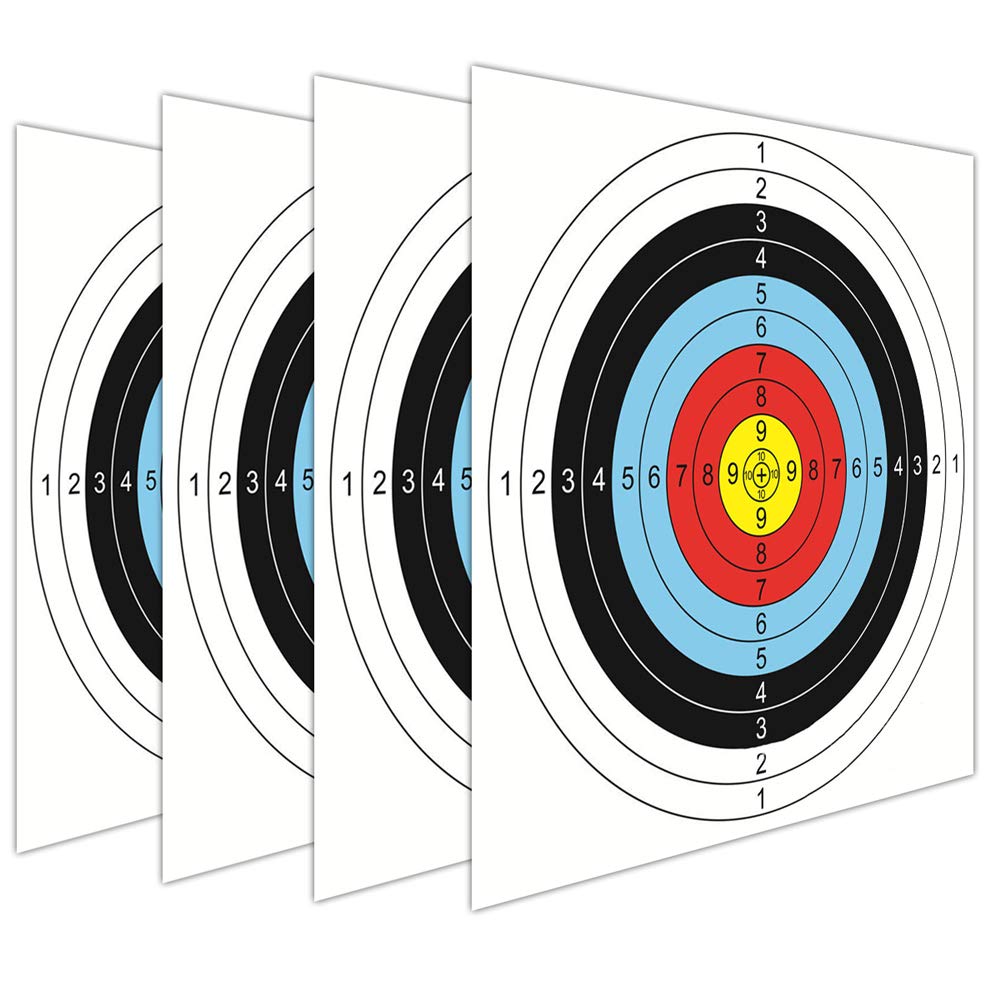 Cible Multicolore Papier Cible De Tir à L'arc 43x43 Cm - Pour Entraînement Ou Chasse, Multi-cibles Arrow Dvd Cible Multicolore Papier Cible De Tir à L'arc 43x43 Cm - Pour Entraînement Ou Chasse, Multi-cibles Arrow Dvd