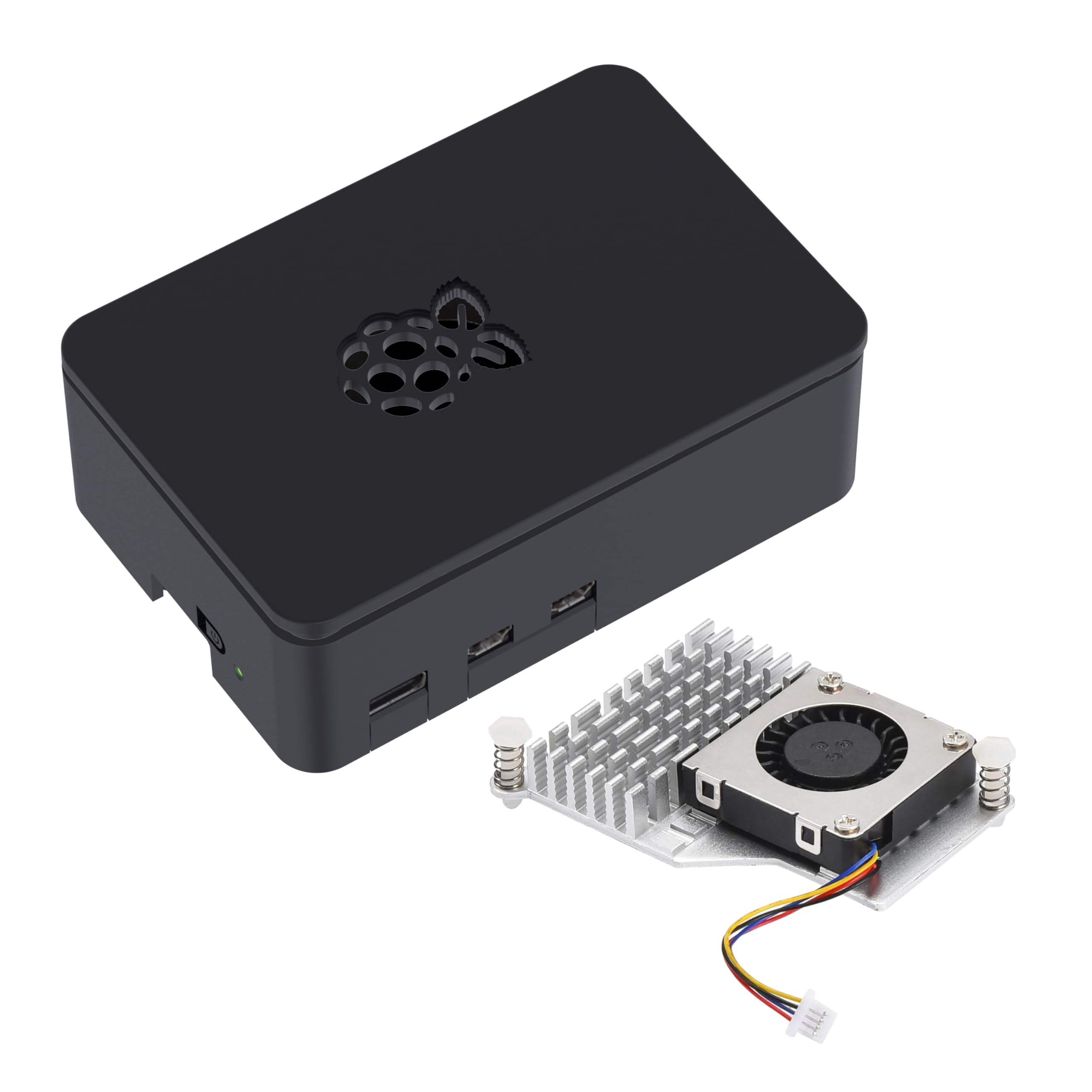 Amazon.co.jp: TRASKIT Raspberry Pi 5 ケース/アクティブクーラー