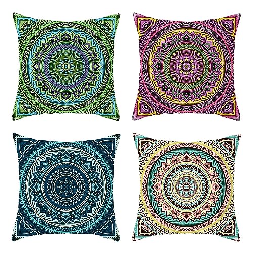 Housse coussin fauteuil exterieur 50x50cm imperméable en polyester CEVAN - 2