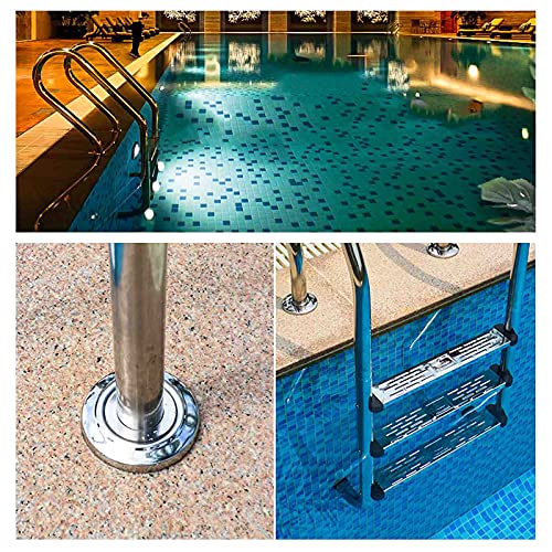 Barandilla para piscina en acero inoxidable 3 peldaños miniatura 4