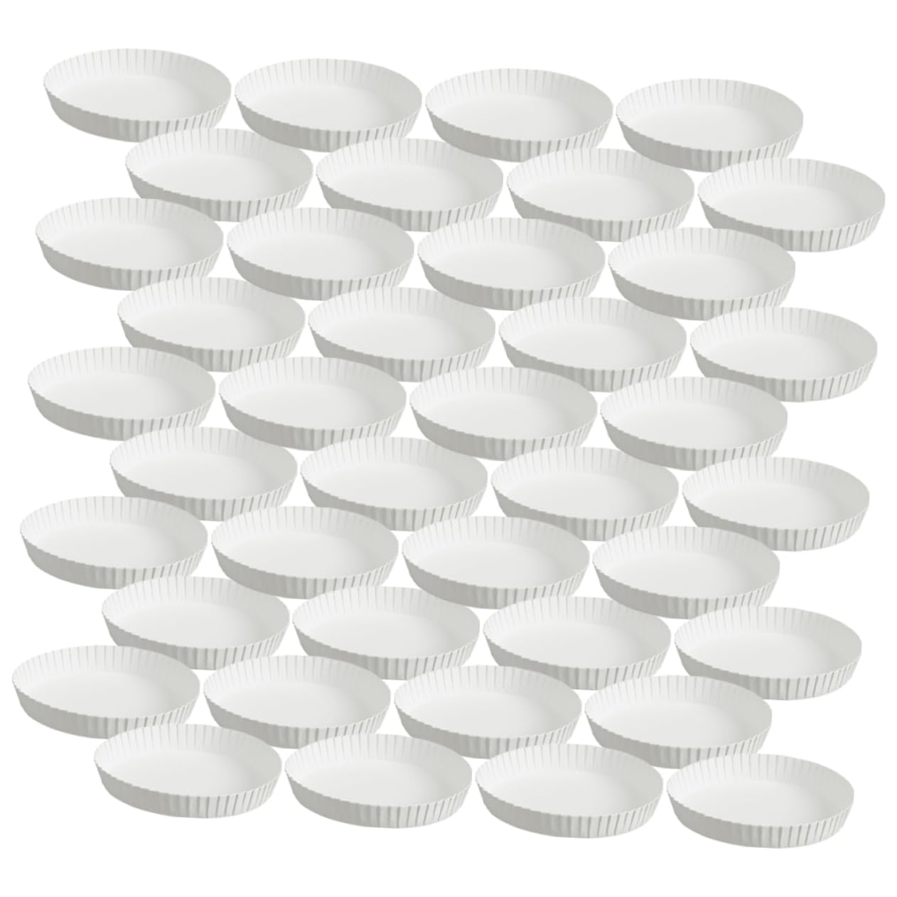 BCOATH Stackable Paper Cup Lids 150pcs Paper Cup Caps for Glasses Single-use Cup Lids s