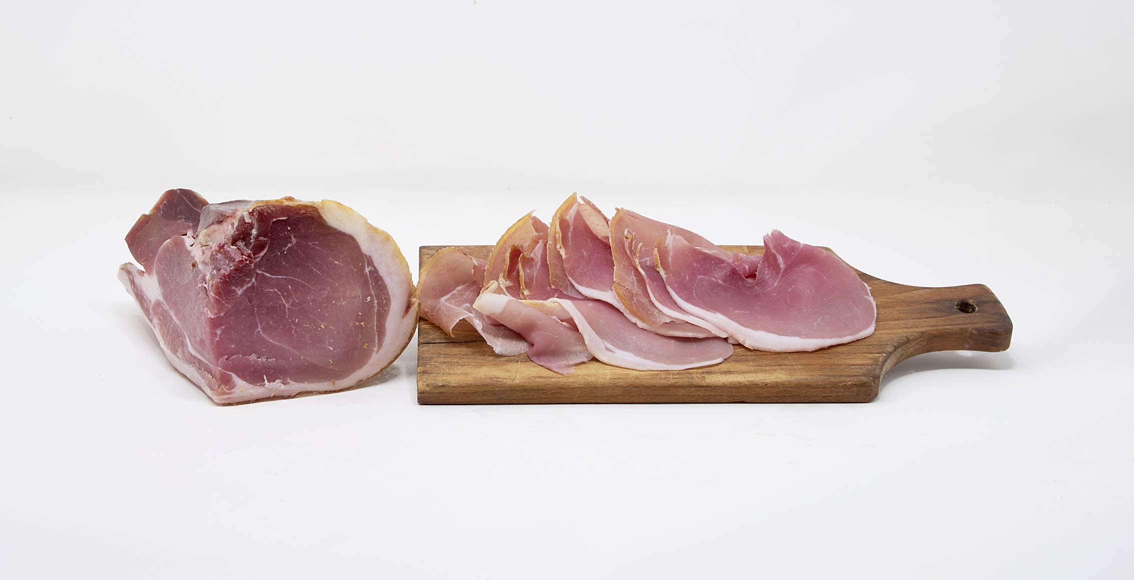Prosciutto Crudo Semidolce Disossato | trancio sottovuoto da 1 kg | Salumificio Artigianale Gombitelli - Toscana