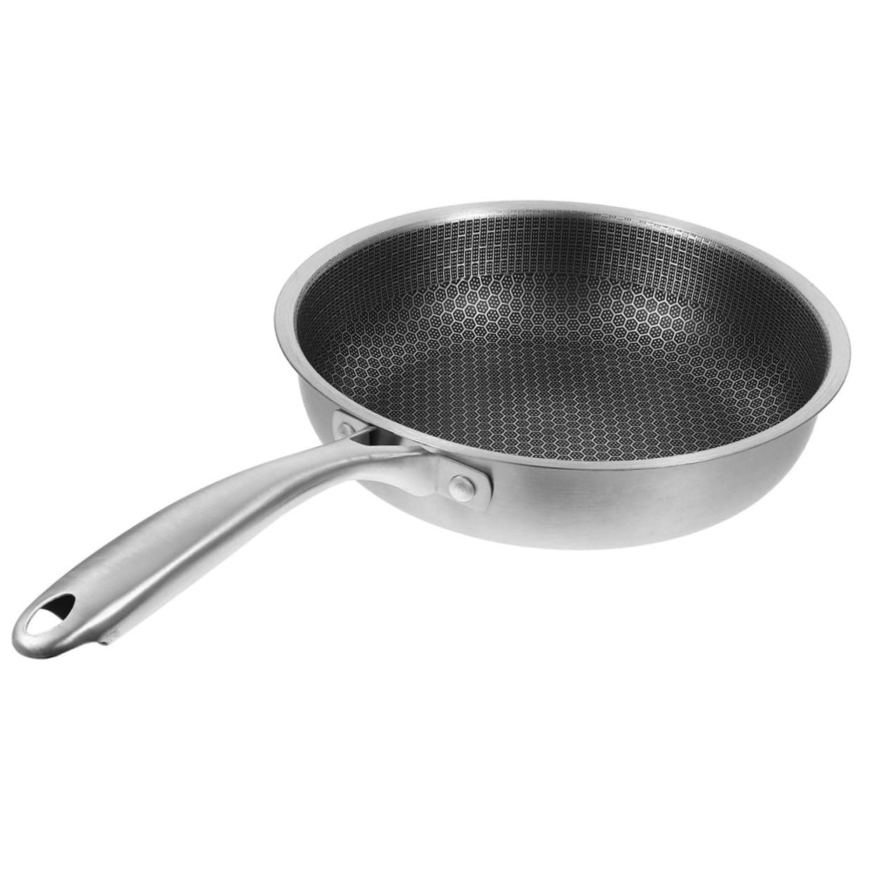 Sartén De Acero Inoxidable Antiadherente Para Huevos Sartén Pequeña Para Tortillas Para Estufas y Cocinas Modernas