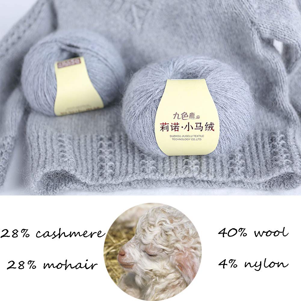 200G Goldene Silk Segment Färben von Wolle Garn-Bällen für Häkeln und Stricken, Pullover Schal, weich und warm, Medium Thin Thema,14