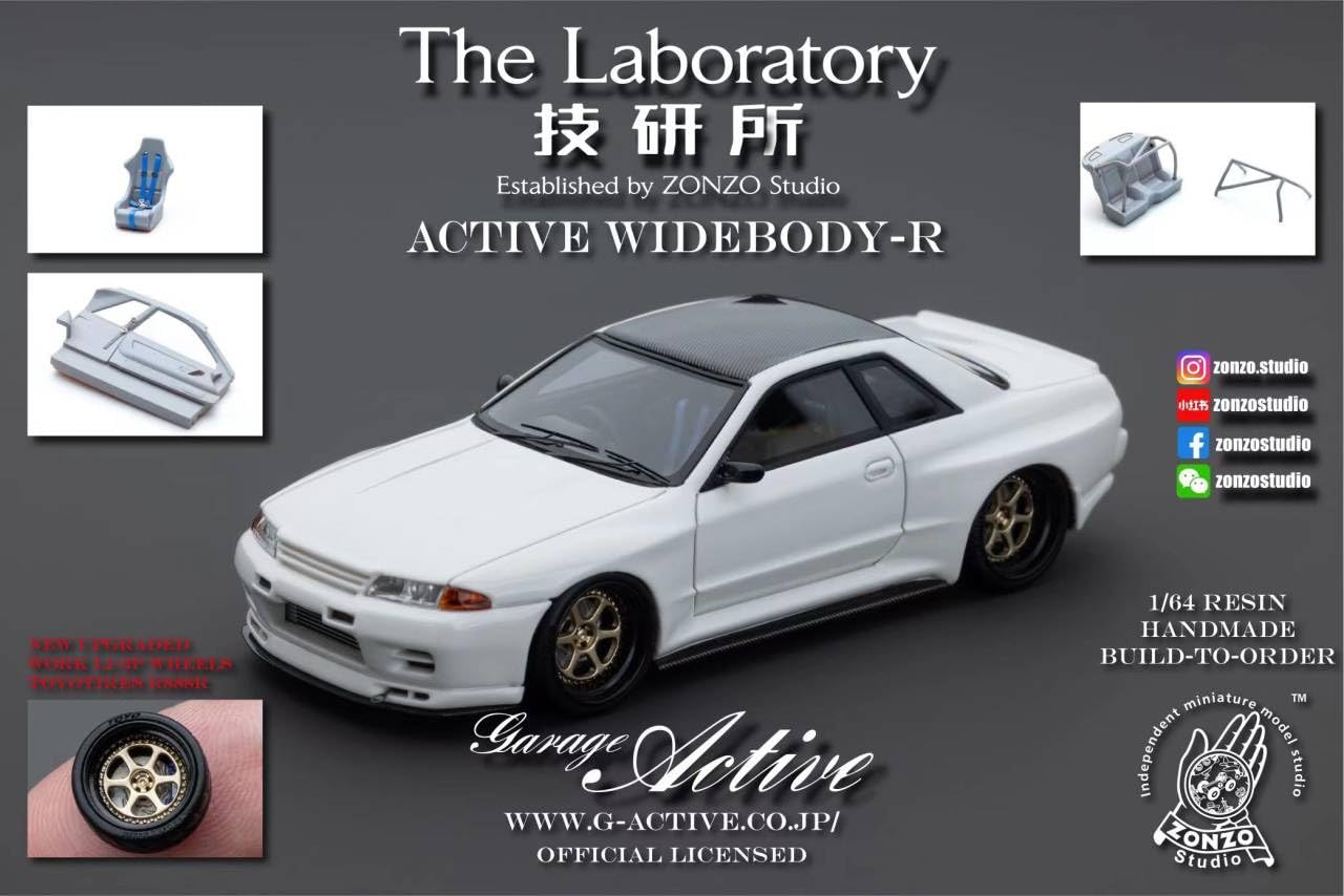 The Laboratory 1/64 R32 ACTIVE GARAGE