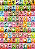 81 Pcs Pack New Horizons ACNH for Series 1-4 Cards NFC Tag Mini Game Rare Character Villager Cards for Switch/Switch Lite/Wii U/New 3DS with Storage Box