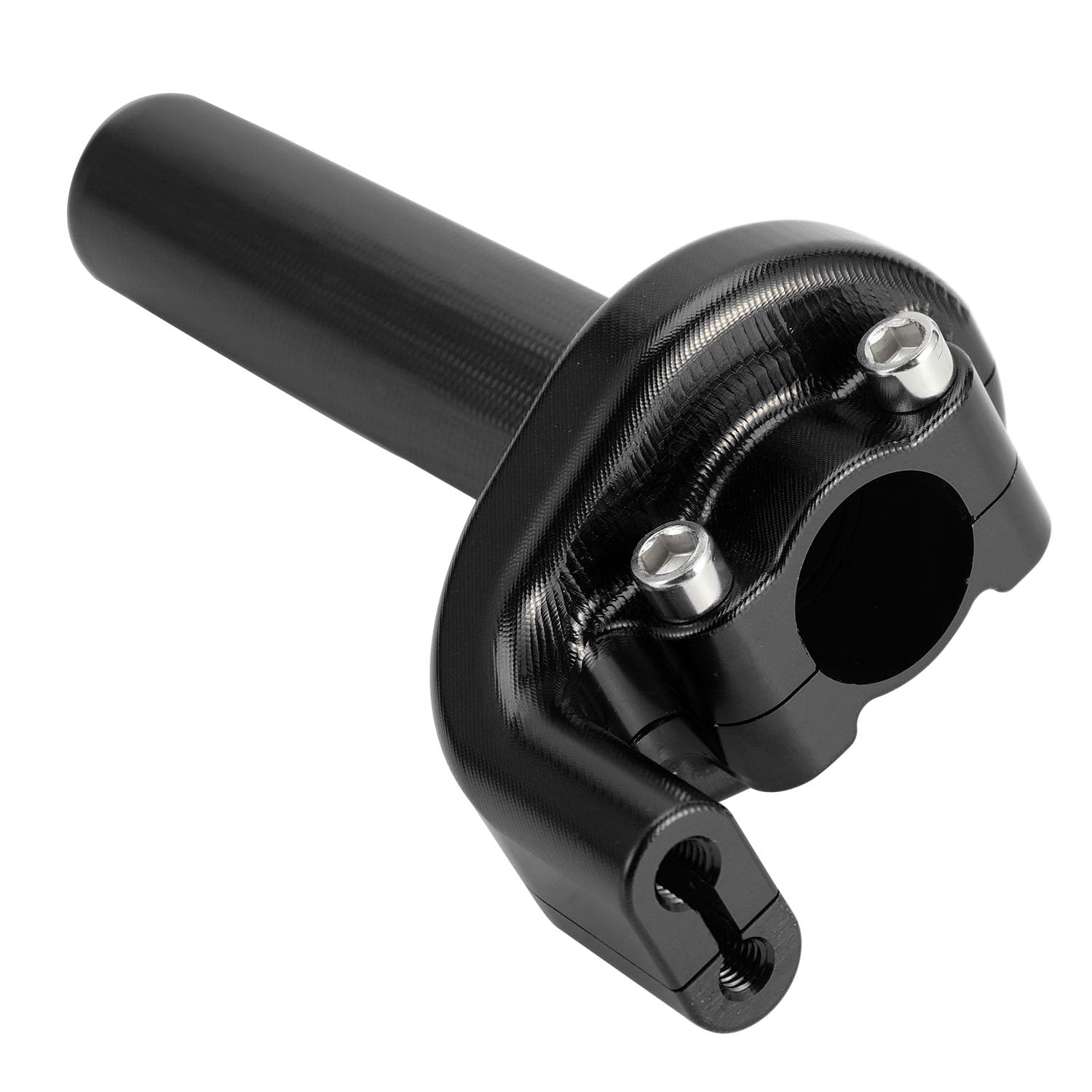 Assemblage d'Accélérateur Moto Universel avec Câble pour Motos Compatibles | Format Universel, Construction en Aluminium, Câble d'Accélérateur Inclus, Compatible avec Motos Compatibles