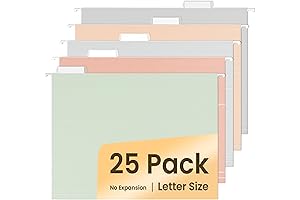 SUNEE Hanging File Inserts for Efficient File Organization