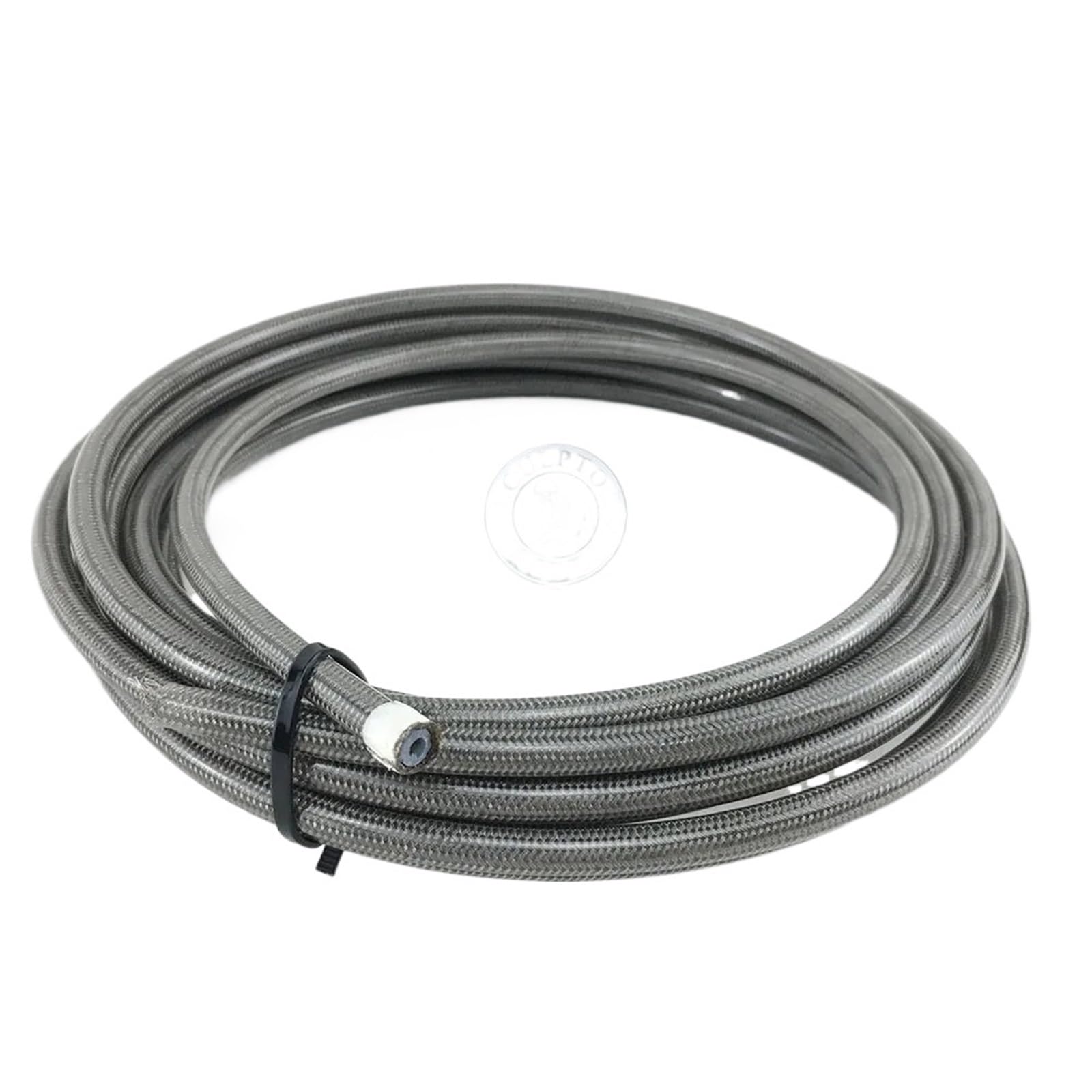 Motorcycle AN3 5m/lot Braided Stainless Steel PTFE Brake Line Hose Fluid Hydraulic Hose PTFE Brake Lines Kit(PTFE Silver)