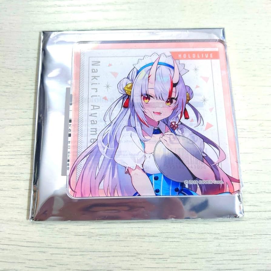 ホロライブ【⭐️節分フェア限定】コースター4点セット百鬼あやめ、犬神ミオ、白上 ホロライブ・白上フブキ、大神ミオ、百鬼あやめの節分衣装が